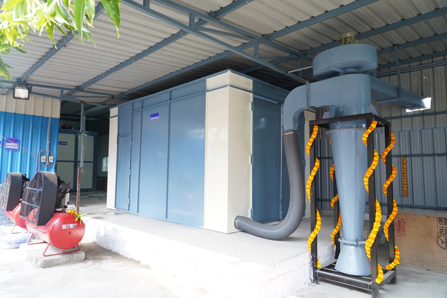 Precision Powder Coated Components
